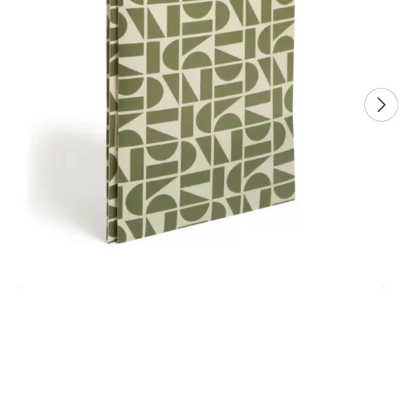 Green Geometric Pattern Folder - Picture 2 of 5